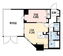 ミルーナヒルズD駒込 603 間取り図