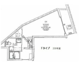 東が丘ガーデンズ 208 間取り図