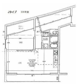 東が丘ガーデンズ 306 間取り図
