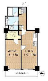 ジェイタワー西大井 26階 間取り図