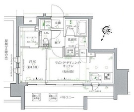 クリオラベルヴィ赤羽東 12階 間取り図