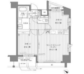 センテニアル王子神谷アネックス 804 間取り図