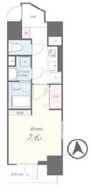 コンフォレスト中延 304 間取り図