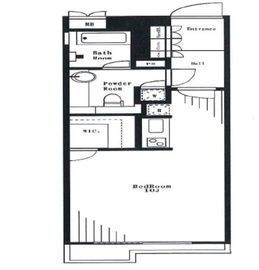 エクティ神山町 3階 間取り図