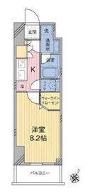 MODIER HATAGAYA (モディア幡ヶ谷) 1206 間取り図