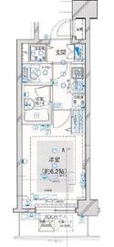 パレステュディオ白金高輪 7階 間取り図