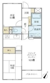 クレールベール碑文谷 102 間取り図