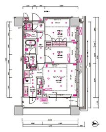 目黒第一マンションズ 1311 間取り図