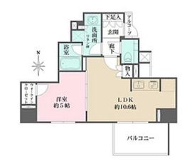 ヴィークコート錦糸町 4階 間取り図