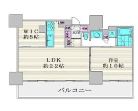 プラウドタワー木場公園 2階 間取り図