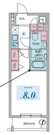 ドゥーエ板橋区役所前 304 間取り図