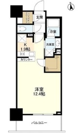 スタイリオ品川中延 504 間取り図