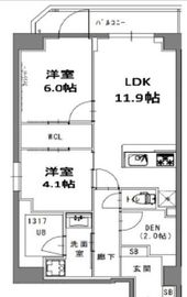 S-RESIDENCE菊川rivie (エスレジデンス菊川リヴィエ) 903 間取り図