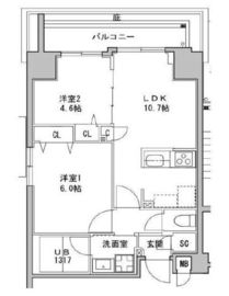 S-RESIDENCE押上Clair (エスレジデンス押上クレール) 904 間取り図