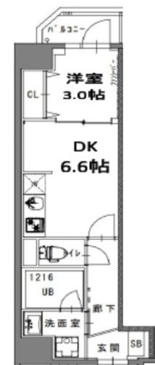 S-RESIDENCE菊川rivie (エスレジデンス菊川リヴィエ) 704 間取り図