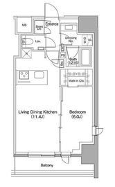 ザ・パークハビオ明大前 301 間取り図