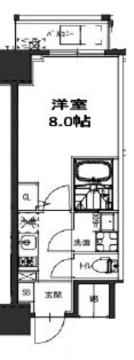 S-RESIDENCE駒込六義園 (エスレジデンス駒込六義園) 702 間取り図