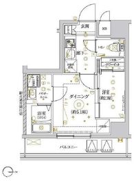 RELUXIA王子 (リルシア王子) 2階 間取り図