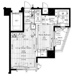 レグノ・フォルテ二番町 4階 間取り図