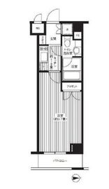 グランハイツ東新宿 210 間取り図