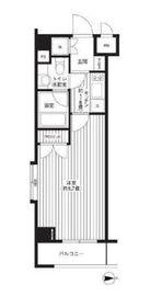 グランハイツ東新宿 214 間取り図