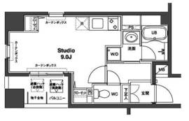 コンフォリア銀座イースト 711 間取り図