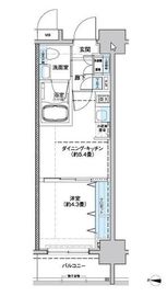 J･ワザック両国 7階 間取り図