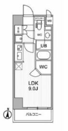 ALTERNA住吉 (オルタナ住吉) 705 間取り図
