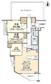 ファインスクェア三軒茶屋 3階 間取り図