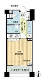 リビオ東中野 3階 間取り図