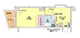 HF八丁堀レジデンス2 804 間取り図