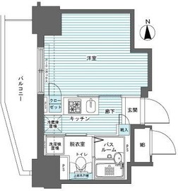 フェニックス西参道タワー 4階 間取り図