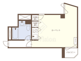 ロイヤル赤坂サルーン 4階 間取り図