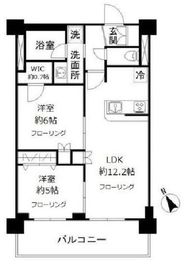 エヌステージ赤羽志茂 704 間取り図