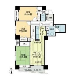 ライオンズプラザ蔵前 4階 間取り図