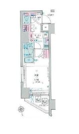 ジェノヴィア新宿御苑グリーンヴェール 11階 間取り図