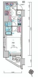 ジェノヴィア新宿御苑グリーンヴェール 12階 間取り図