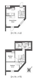 ディームス大井町フォレスト 207 間取り図