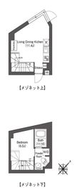 ディームス大井町フォレスト 313 間取り図