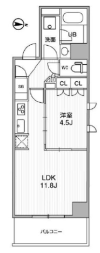 アーバンパーク浅草 601 間取り図