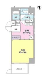 ヴェルデ東日本橋 1105 間取り図