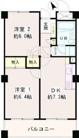パステル中野 603 間取り図