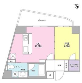 プロスペクト西巣鴨 1103 間取り図