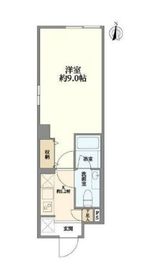アルテシモエクラン 5階 間取り図