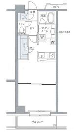 プライムアーバン豊洲 714 間取り図