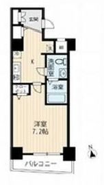 ARCOBALENO MUSASHIKOYAMA (アルコバレーノ武蔵小山) 2階 間取り図