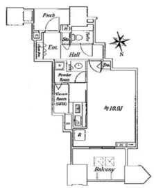 ドゥ・トゥール 49階 間取り図