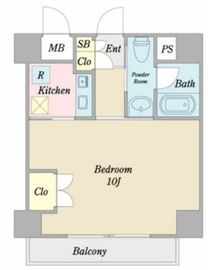 メゾンアンリツ虎ノ門 702 間取り図