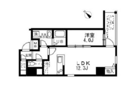 アリカ向島 1001 間取り図