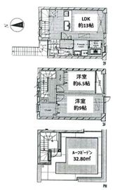 BAOS神宮前 (バオス神宮前) 2階 間取り図